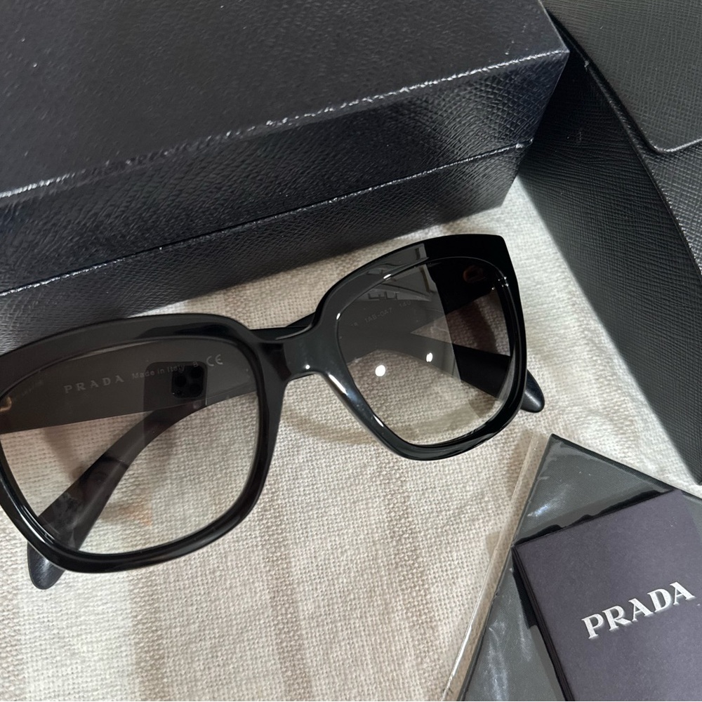 Authentic Prada Black Sunglasses